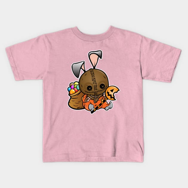 Sam Bunny Kids T-Shirt by TinyTerrors